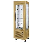 Roller Grill RDC 60 T álló forgótányéros csokoládés hűtővitrin +14/+17°C, 5 üvegpolccal Roller Grill RDC 60 T álló forgótányéros csokoládés hűtővitrin +14/+17°C, 5 üvegpolccal