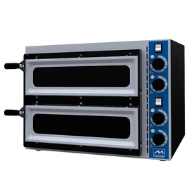 Virtus - Elektromos pizzasütő kemence 1+1 ø 340 mm