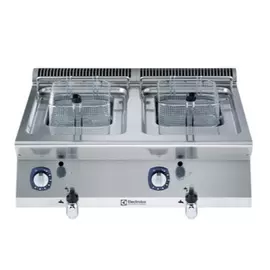 Electrolux Professional - Moduláris főzőberendezések - 700XP - 2 medencés gázüzemű asztali fritőz - 7 liter