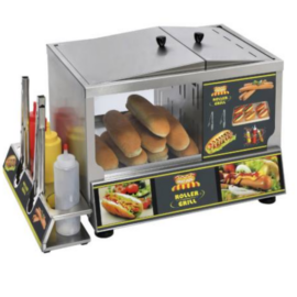 Roller Grill HDS gőzös hotdog készítő állomás (állvány nélkül)