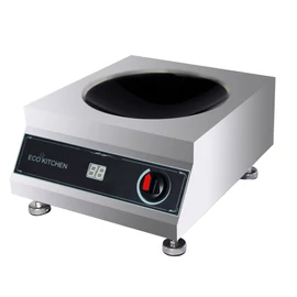 EcoKitchen indukciós üvegkerámia wok