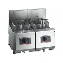 FriFri Profi+ 6+6 asztali olajsütő, 2 kosaras, 2 medencés 2*5-7 liter