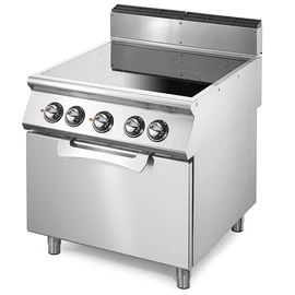 Virtus 4 zónás elektromos tűzhely üvegkerámia lappal és elektromos sütő