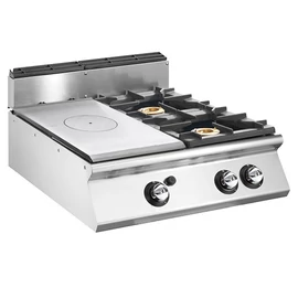 Virtus francia lapos és nyílt égős gázüzemű tűzhely