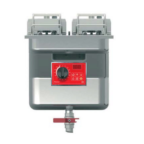 FriFri - 412 Precision beépíthető olajsütő - 2 kosaras - 17-20,5 liter kapacitás