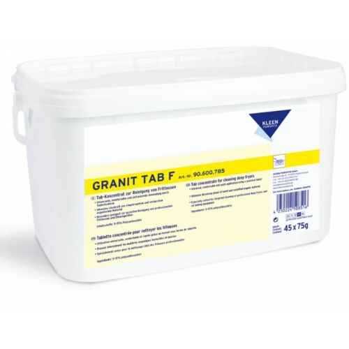 Kleen Purgatis - Granit tab F - tisztító tabletta olajsütőhöz - 1 tabletta