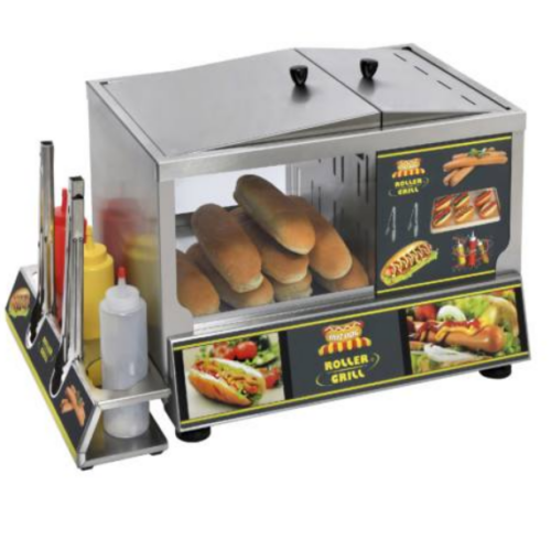 Roller Grill HDS gőzös hotdog készítő állomás (állvány nélkül)