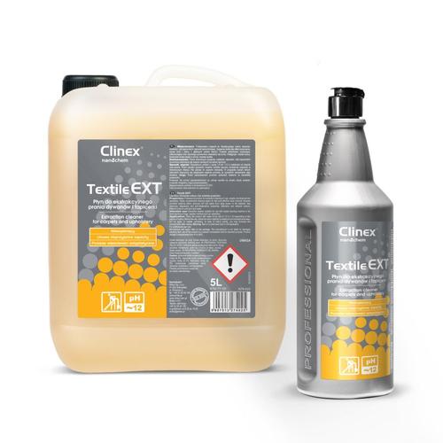 CLINEX Textile EXT szőnyeg- és kárpittisztítószer PH12 1L (6 flak./#)