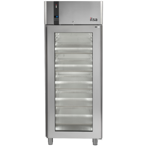 Ilsa Evolve cukrászati üvegajtós hűtőszekrény 750L 0° +10°C