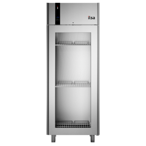 Ilsa Evolve üvegajtós hűtőszekrény GN 2/1 700L 0° +10°C