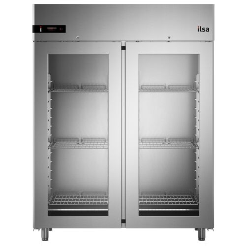 Ilsa Neos üvegajtós hűtőszekrény GN 2/1 1400L -20° -10°C